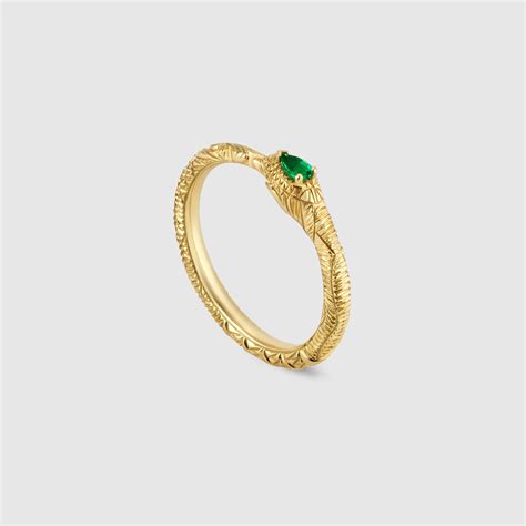 gucci emerald ring|gold Gucci ring sale.